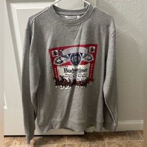 Budweiser sweatshirt size M